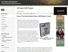 Tablet Screenshot of nzopengps.org
